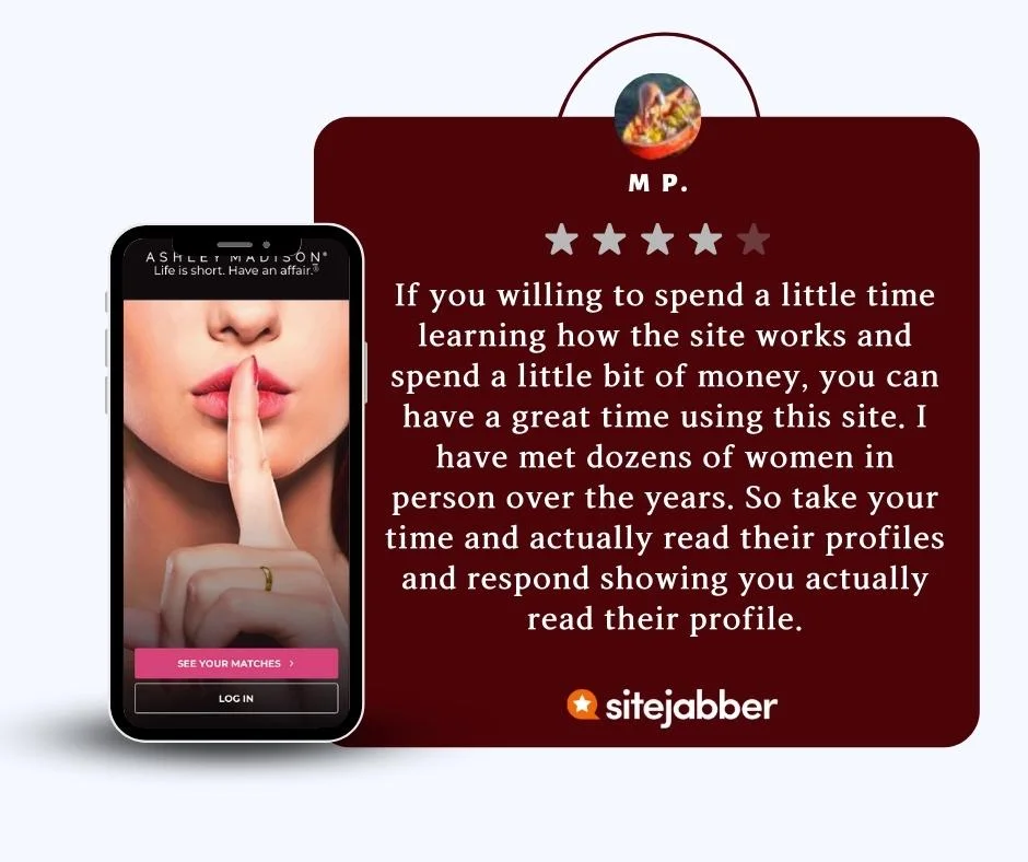 AshleyMadison sitejabber
