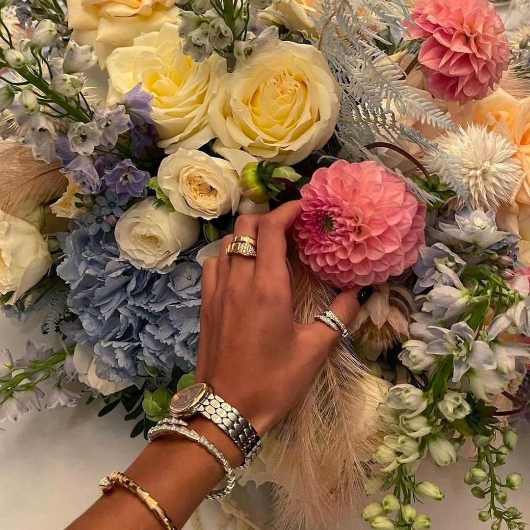 sugar baby with flowers Maine
