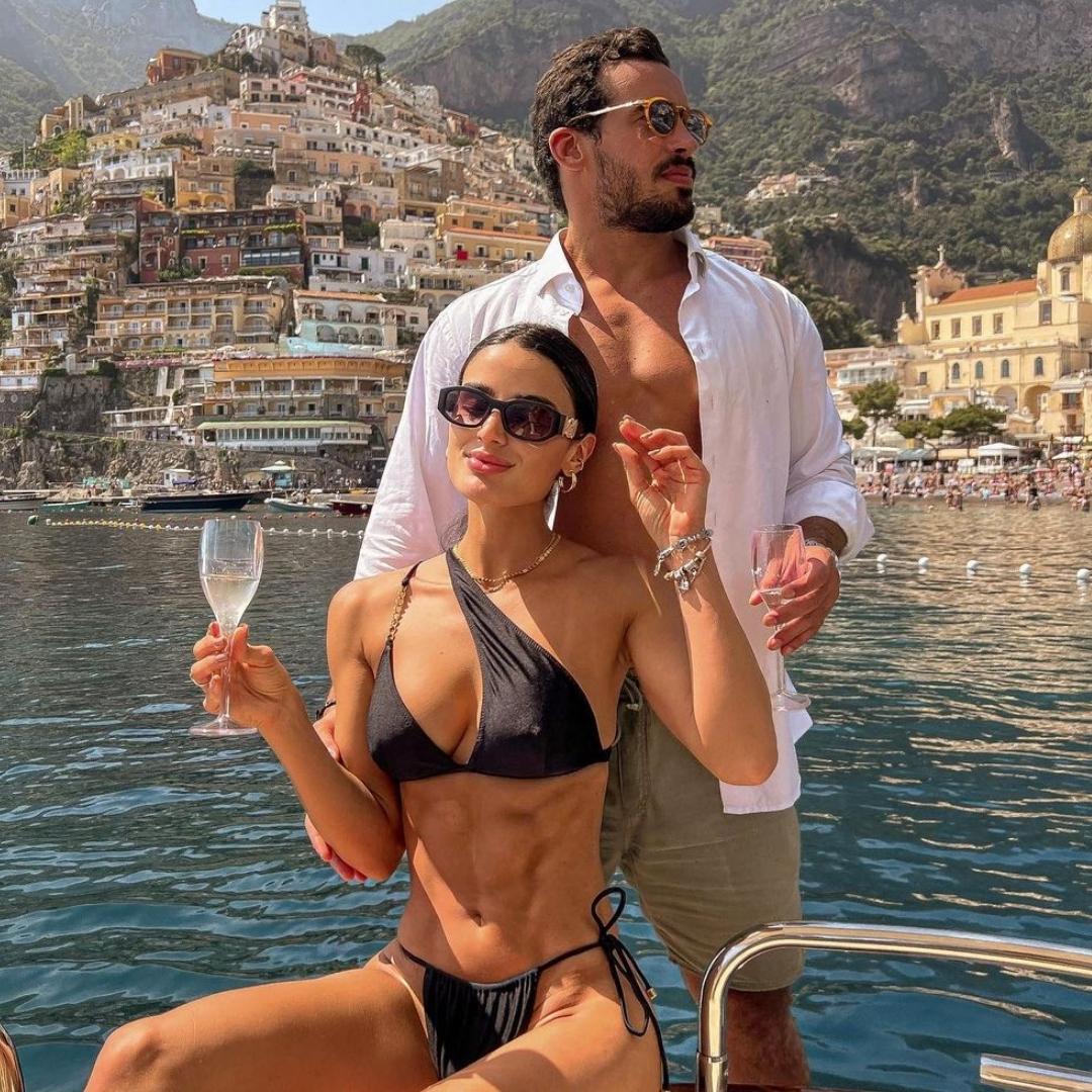sugar daddy and sugar baby on yacht