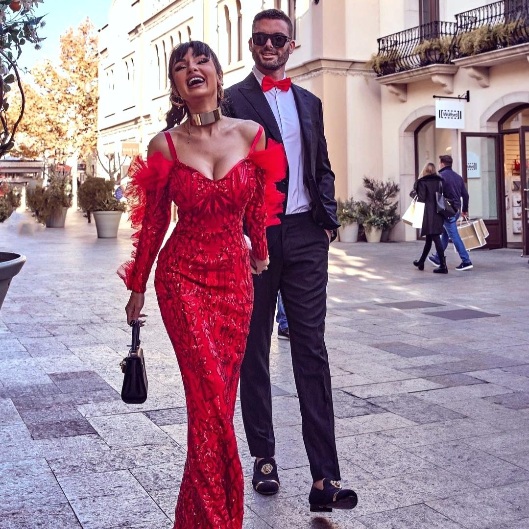 sugar daddy walking with sugar baby