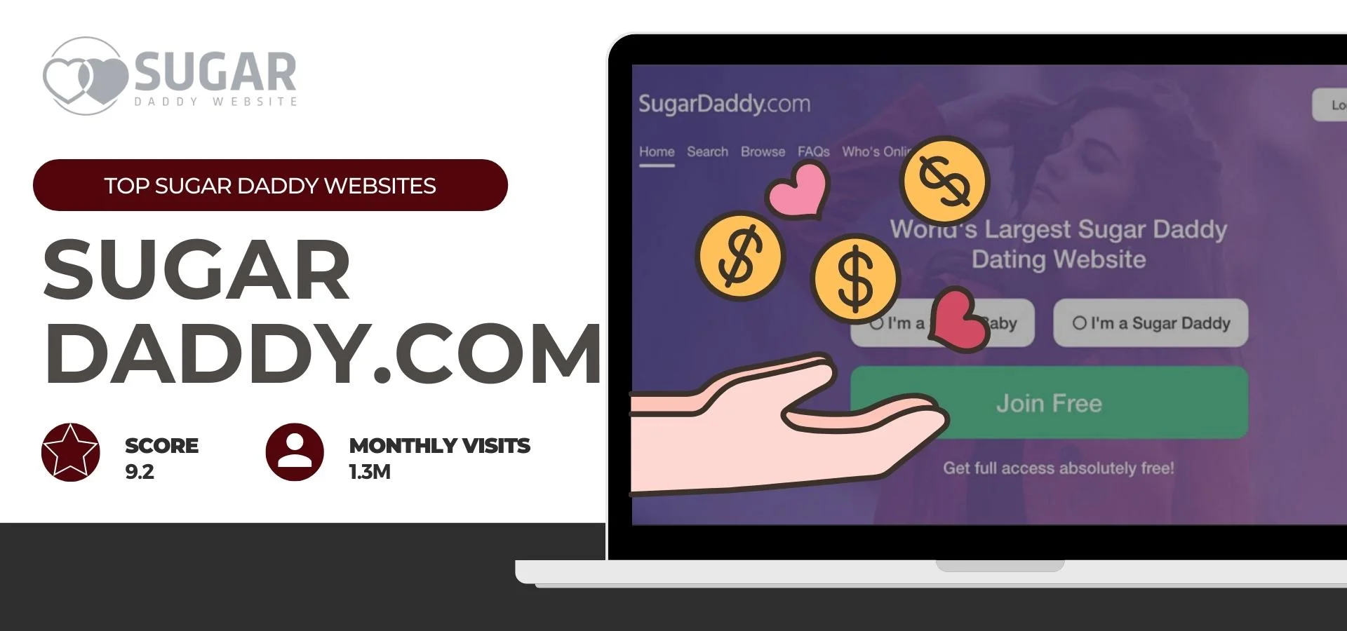 Sugar daddy site that sends money - SugarDaddy.com