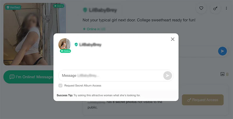 oursecret chat