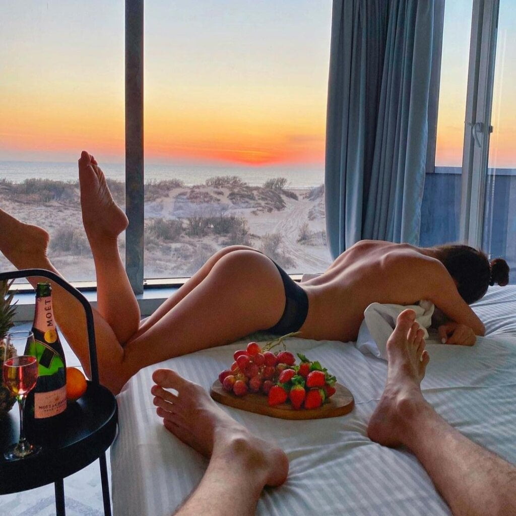 sugar baby with sugar daddy resting