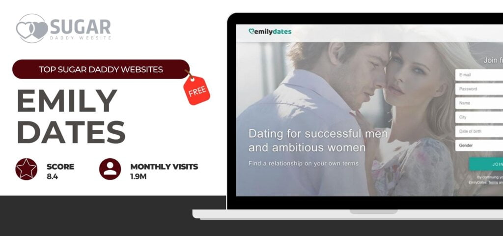 Free Sugar baby site - Emily Dates