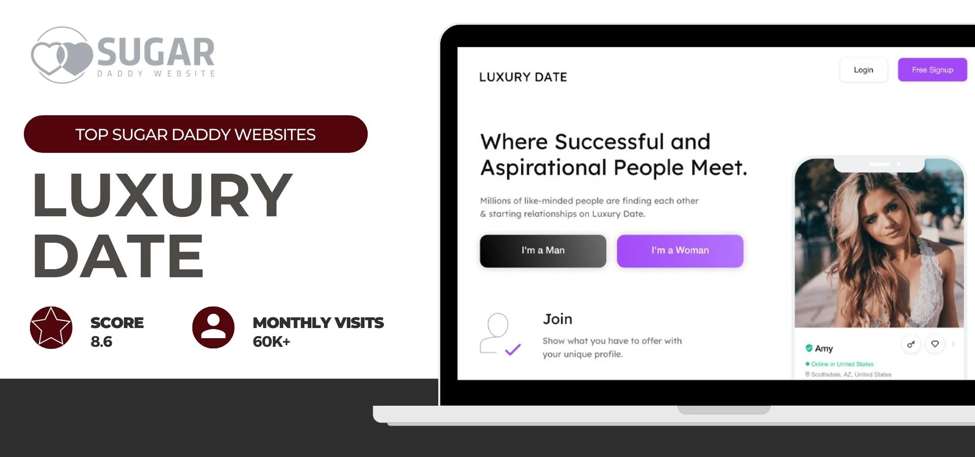 Sugar daddy site - LuxuryDate