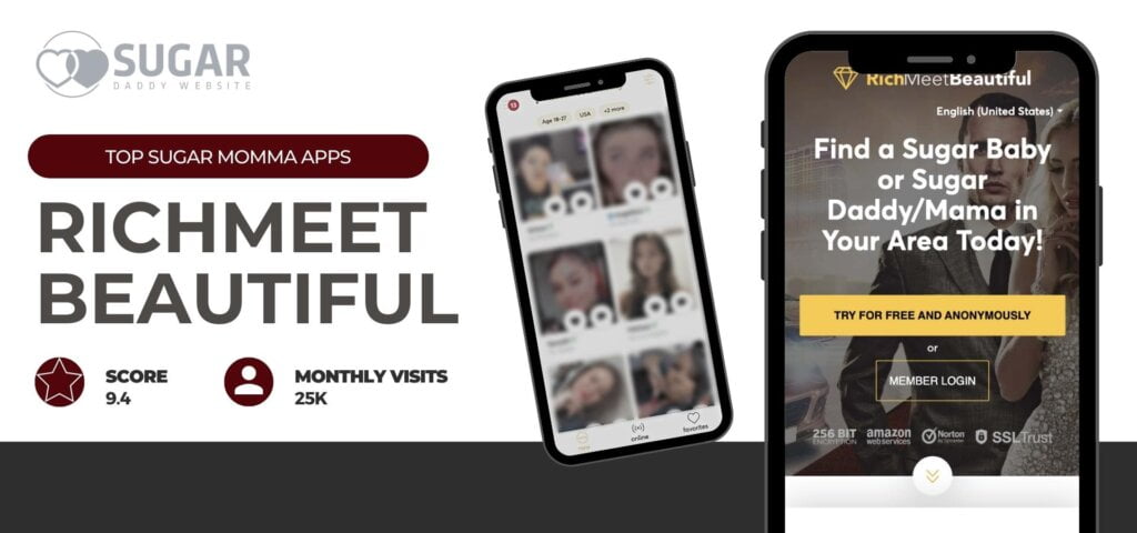 Sugar momma app - Rich meet beautiful