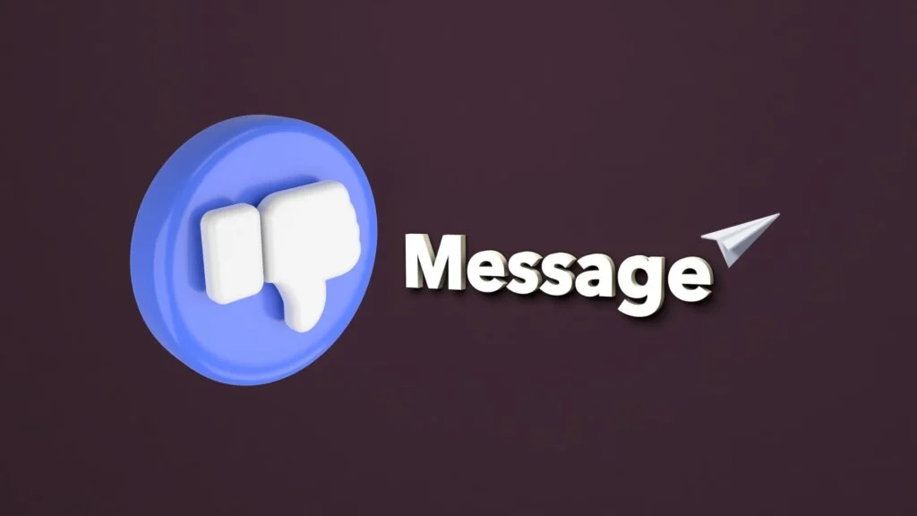 bad message example