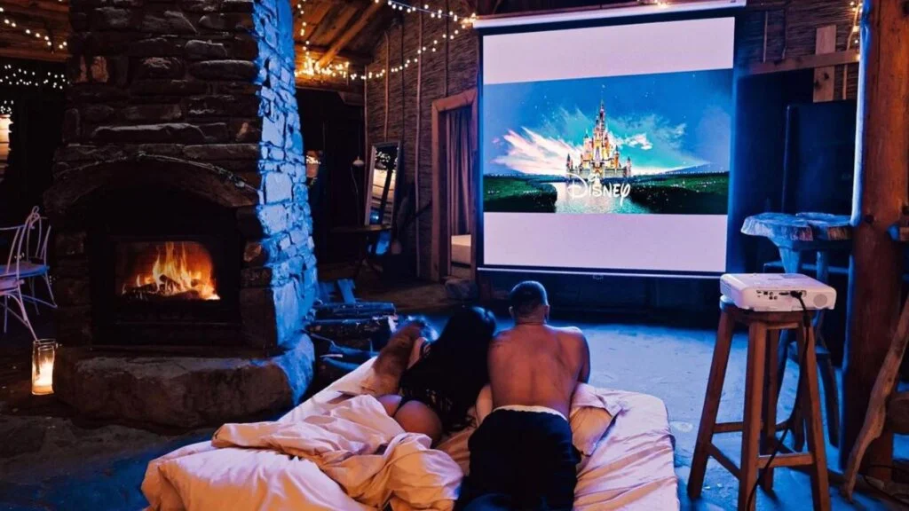 sugar baby and sugar daddy watching movies