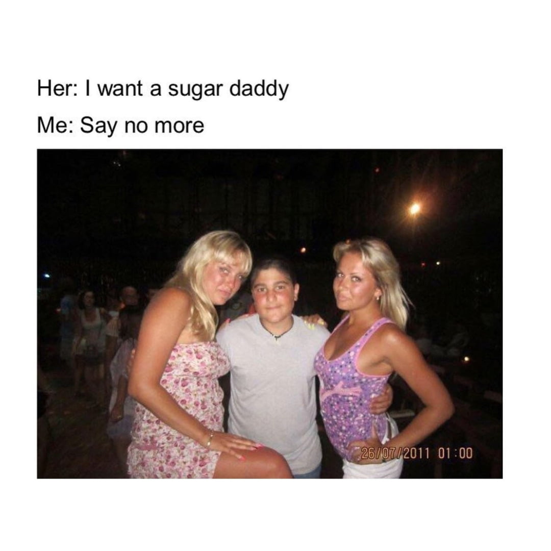 sugar daddy meme