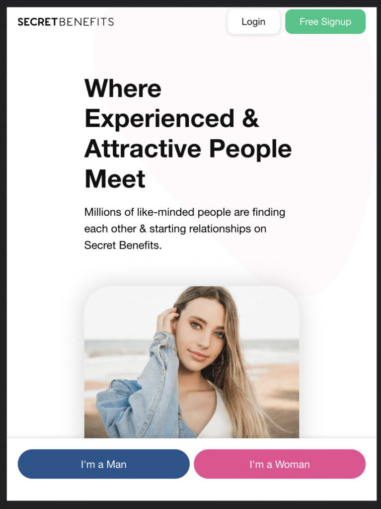 Secret Benefits sites