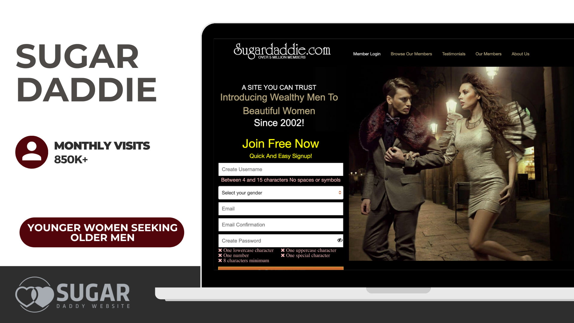 SugarDaddy.com for finding older men