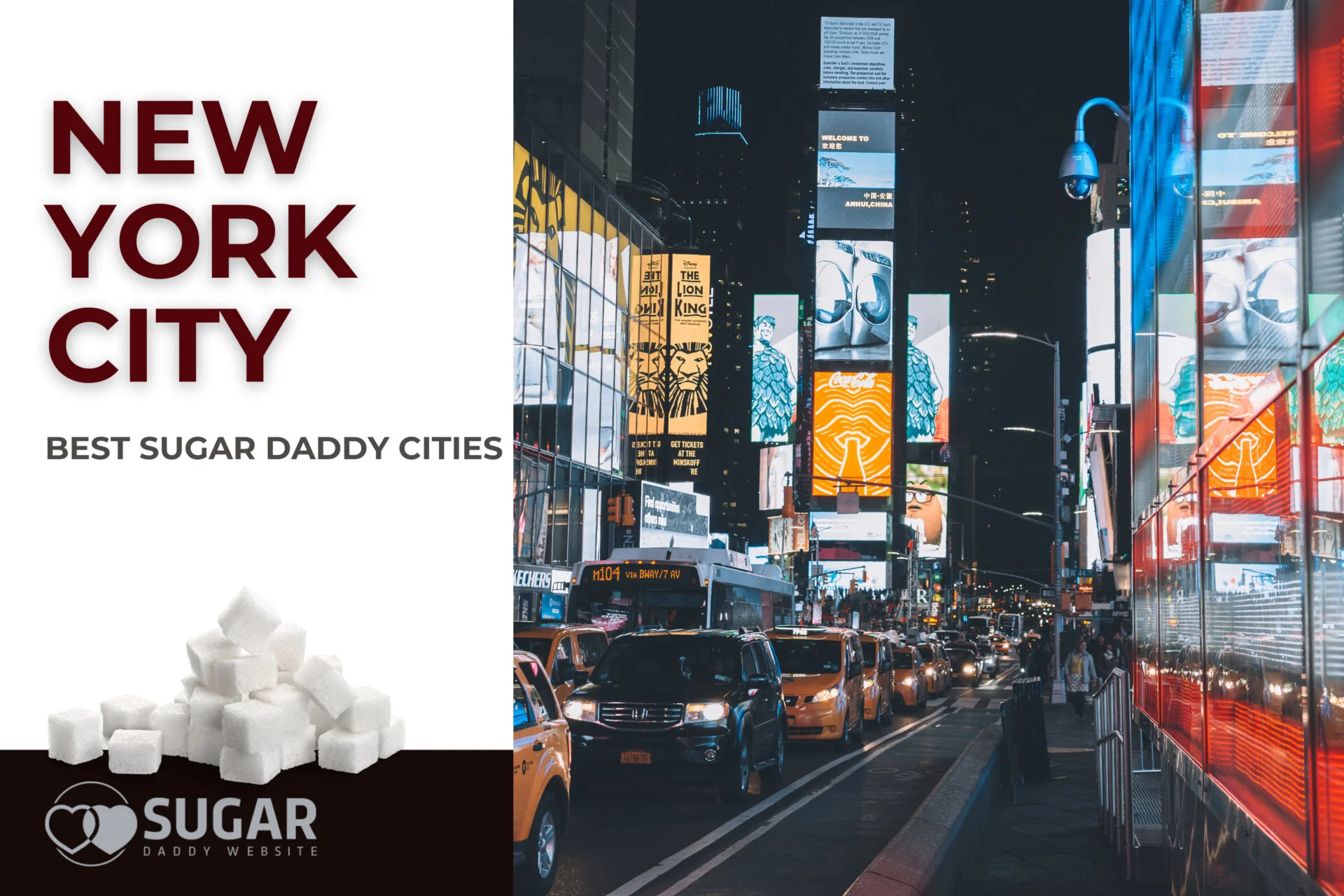 New York City is the best city to find a sugar daddy