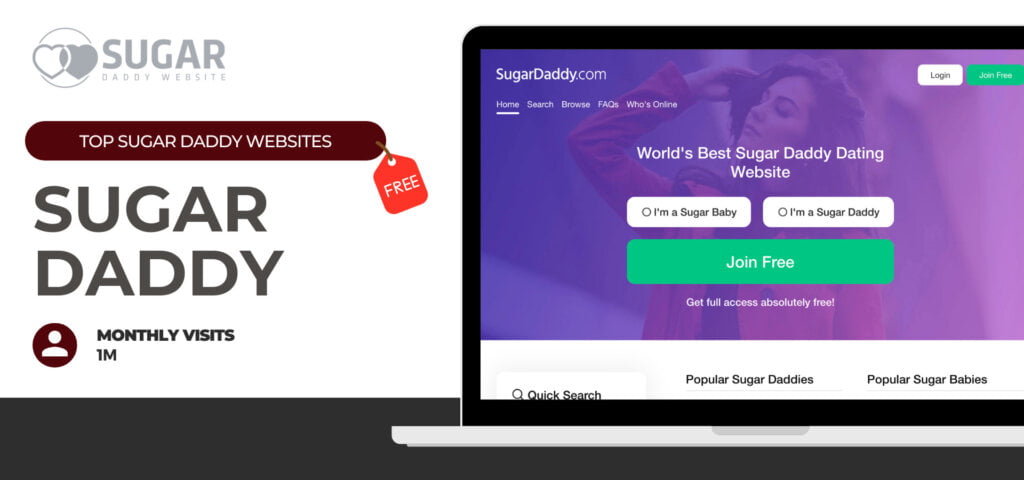 Free Sugar baby site - SugarDaddy