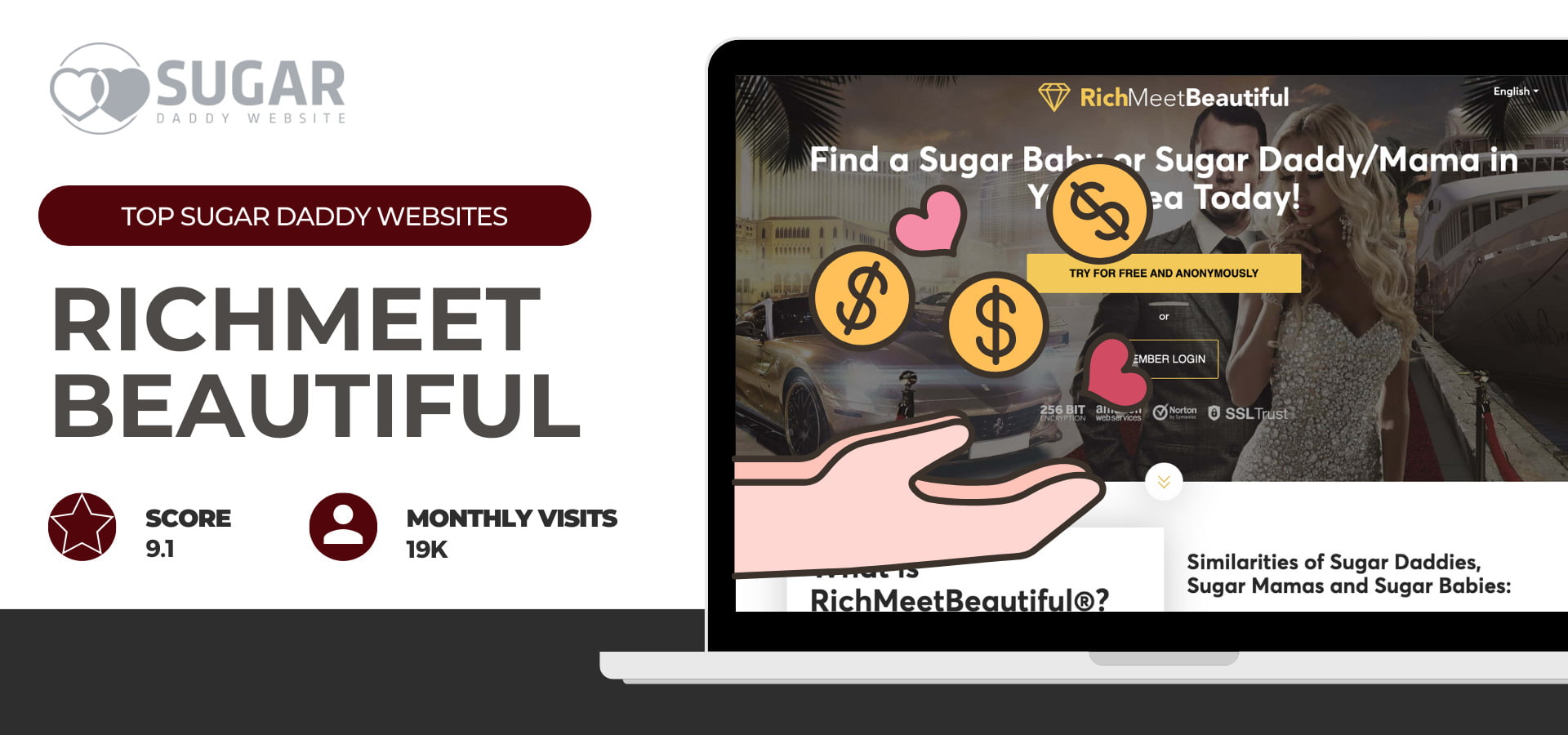 Sugar daddy site that sends money - RichMeetBeautiful