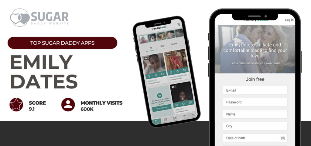 Sugar daddy app - Emily Dates