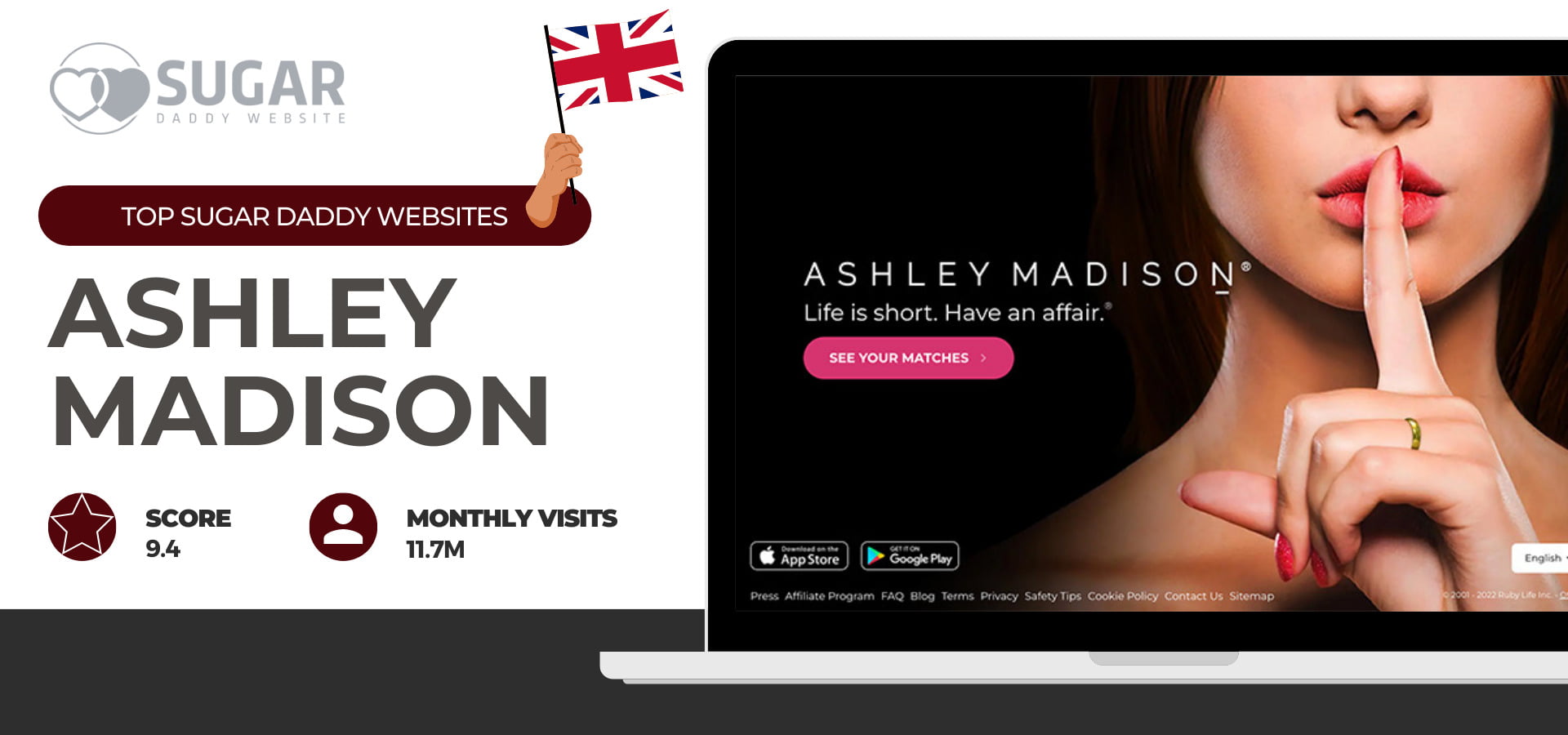 Sugar daddy site in UK - Ashley Madison