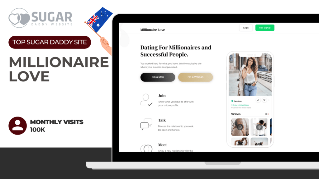 Sugar daddy site in AU - MillionaireLove